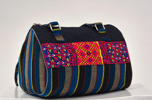 Blue-Multicolor Hang Bag