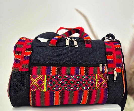 Multi-Color Duffle Bag