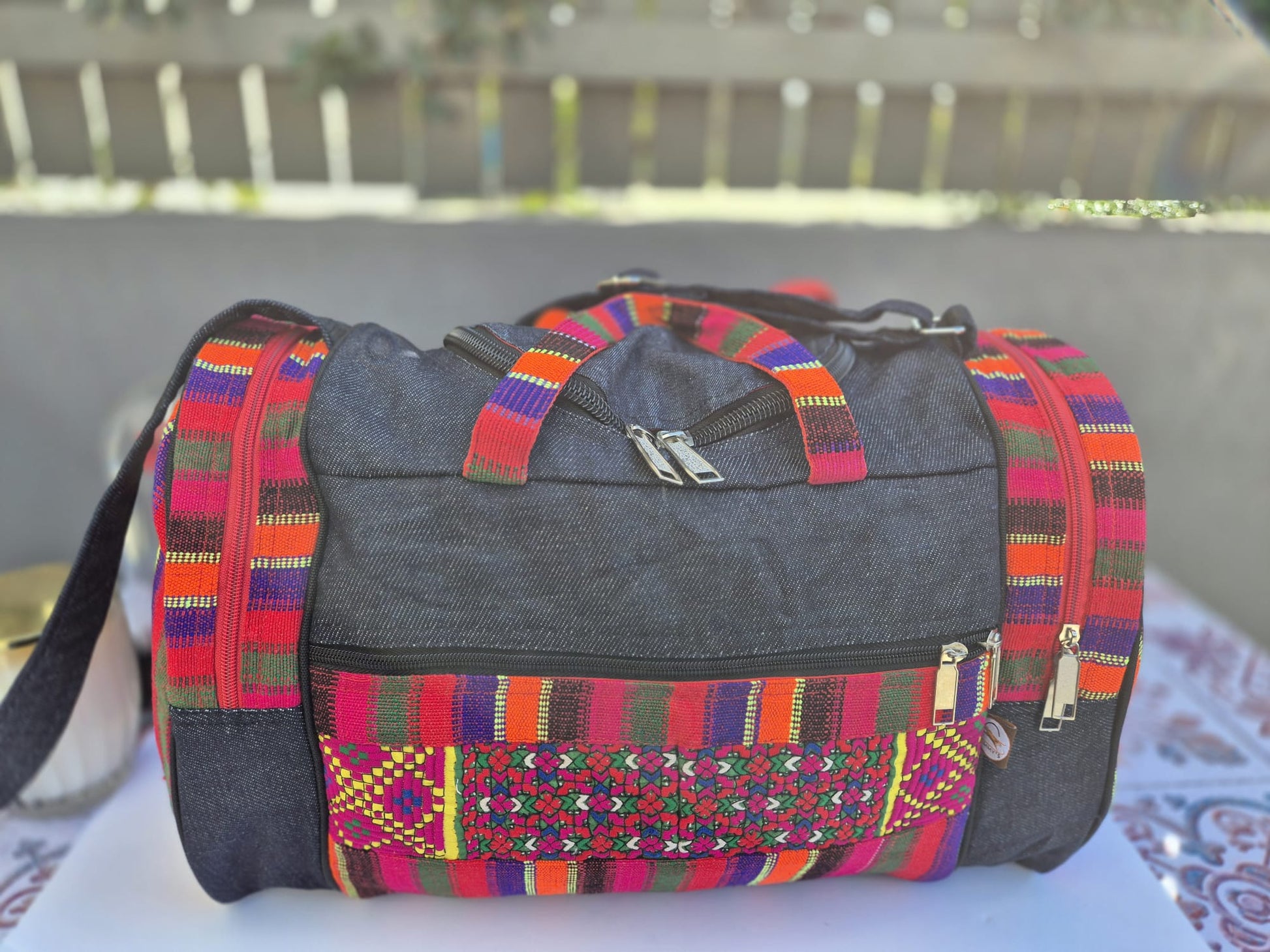 Multi-Color Duffle Bag 3